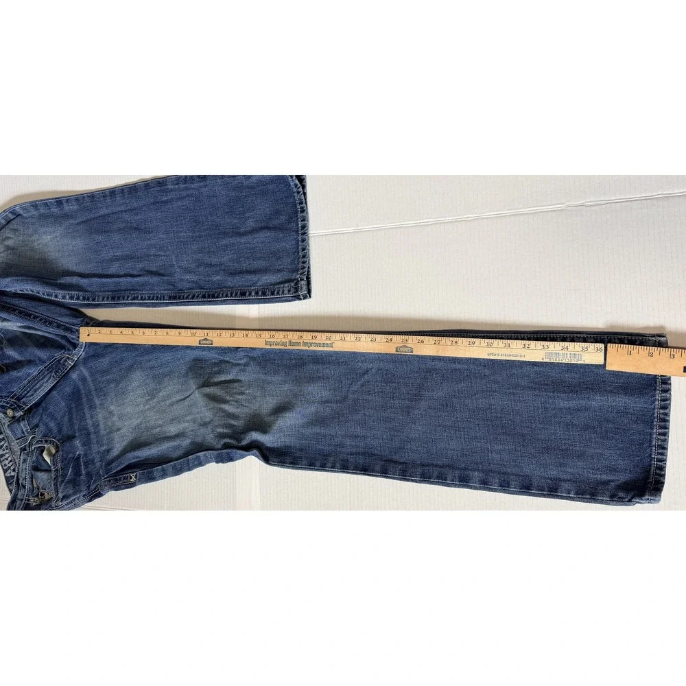 ARIAT M4 - Men's Jeans - Low Rise Bootcut Western Cowboy Blue Denim - 34x38
